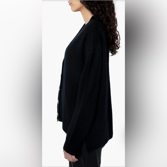 Mirka Bijoux Cashmere Cardigan
Zadig & Voltaire. Retails for $548.
NWOT. - Picture 3 of 5